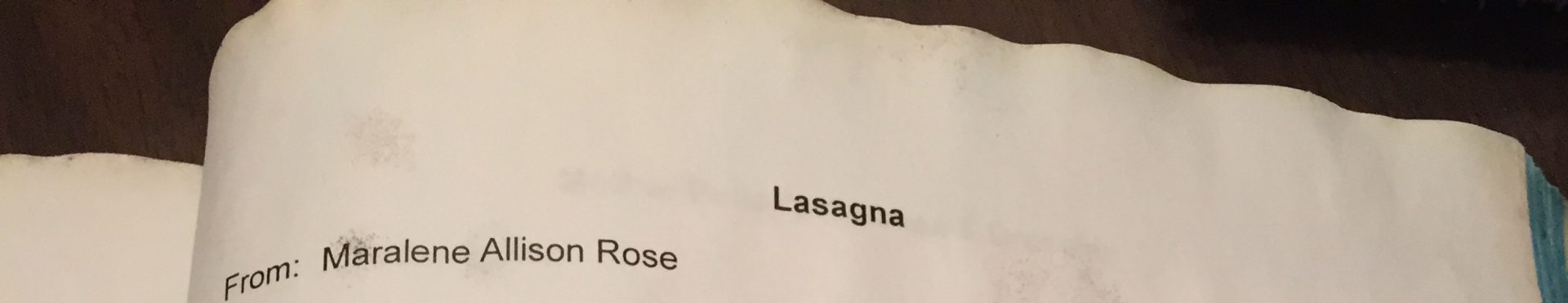 Lasagna