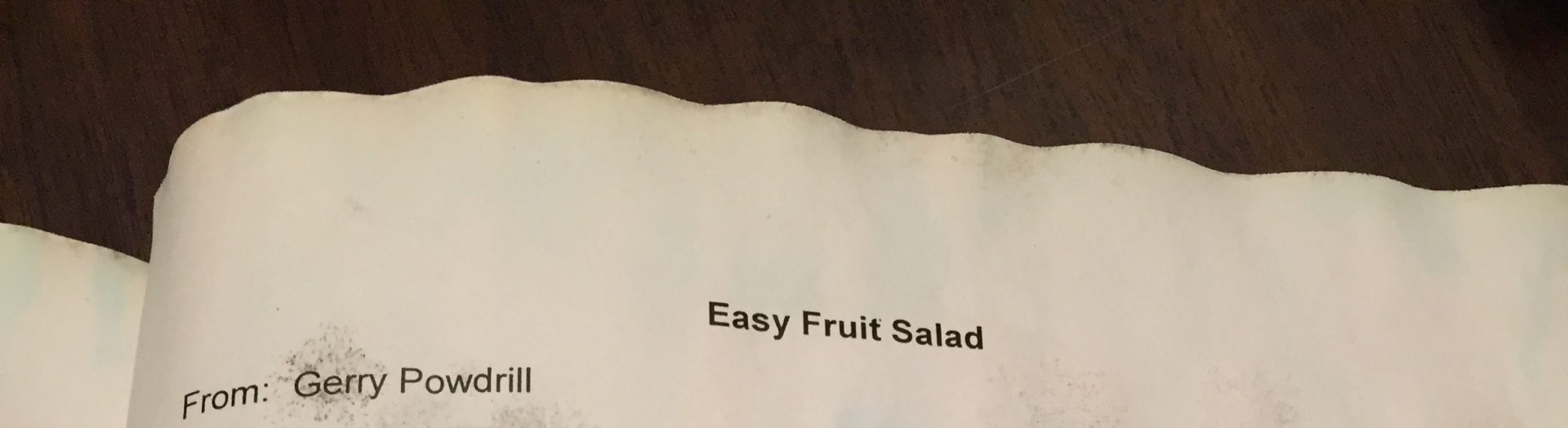 Easy Fruit Salad