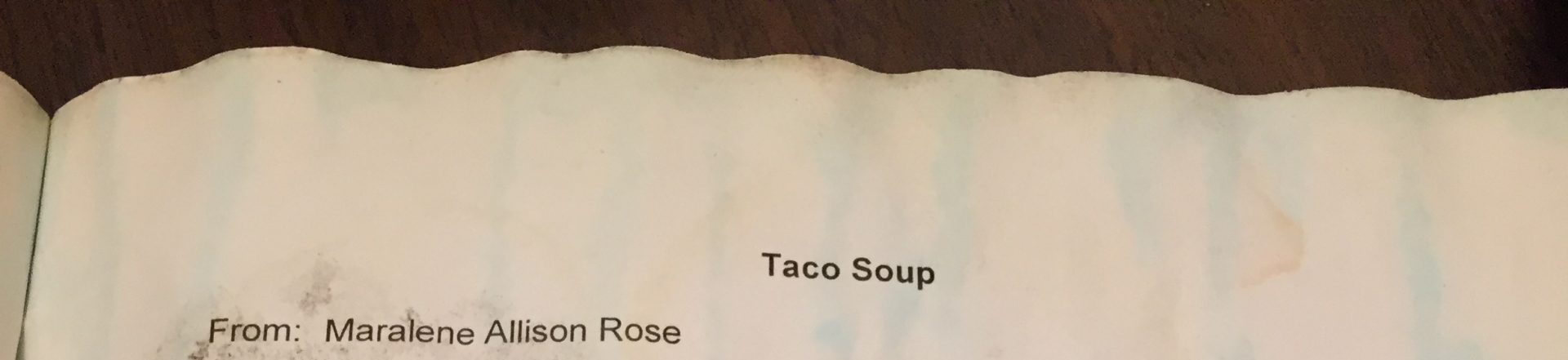 Taco Soup