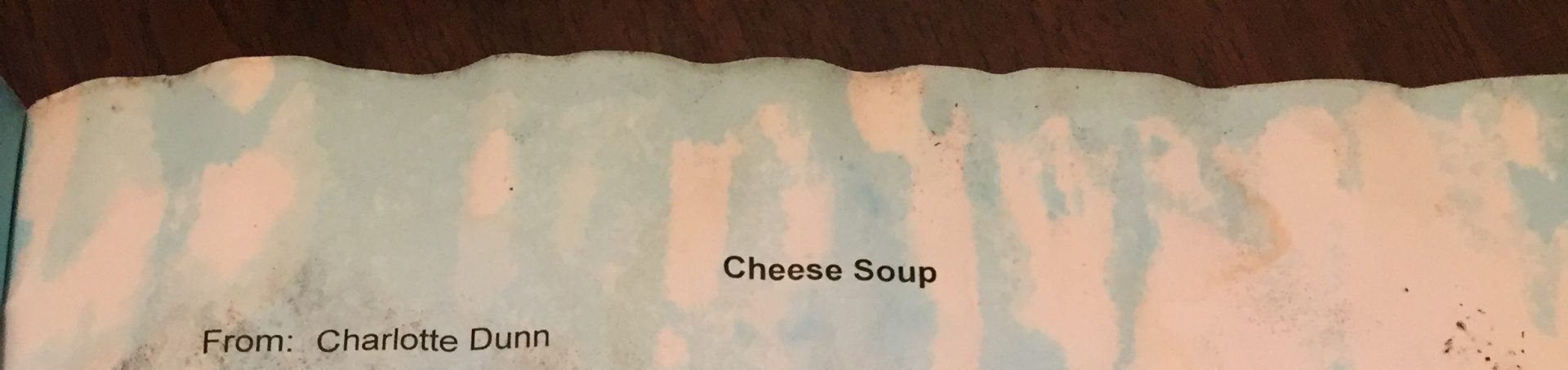 Cheese Soup